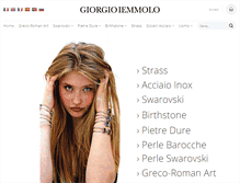 Tablet Screenshot of giorgioiemmolo.com